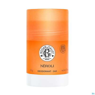 Sie sehen eine Packung Roger & Gallet Neroli Deodorant 24h 50g, Produktbild: 02 Roger & Gallet Neroli Deodorant 24h 50g, A-Nr.: 5976421 - 02