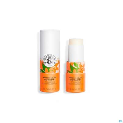 Sie sehen eine Packung Roger & Gallet Neroli Wellbeing/solid Fragrance 5g, Produktbild: 04 Roger & Gallet Neroli Wellbeing/solid Fragrance 5g, A-Nr.: 5890004 - 04
