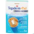 Sie sehen eine Packung Tegaderm +pad 9x15cm 3589np 5st, Produktbild: 01 Tegaderm +pad 9x15cm 3589np 5st, A-Nr.: 2022520 - 01