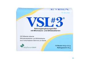 Vsl 3 Pulver Beutel 450 Milliarden +milchsaeurebakterien 10st, A-Nr.: 5461102 - 01