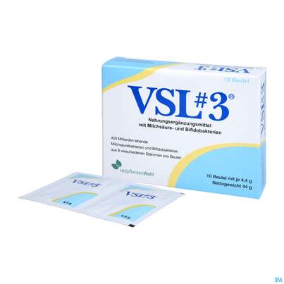 Vsl 3 Pulver Beutel 450 Milliarden +milchsaeurebakterien 10st, A-Nr.: 5461102 - 06