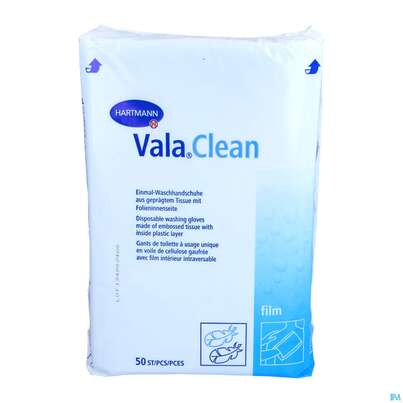 Waschhandschuhe Valaclean Film 50st, A-Nr.: 1369687 - 05