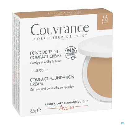 Avene Couvrance Kompakt Creme-make-up Sand 1.2 8,5g, A-Nr.: 5862396 - 05