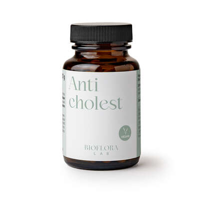 Sie sehen eine Packung Bioflora Lab Anti Chloest Kapseln 60 ST, Produktbild: 01 Bioflora Lab Anti Chloest Kapseln 60 ST, A-Nr.: 3148341 - 01
