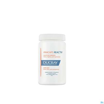 Sie sehen eine Packung Ducray Anacaps F.d.haar Haarausfall Kapseln Reaktiv23 30st, Produktbild: 09 Ducray Anacaps F.d.haar Haarausfall Kapseln Reaktiv23 30st, A-Nr.: 5744969 - 09