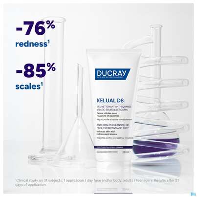 Ducray Kelual Ds Reinigungsgel Neu 200ml, A-Nr.: 5862261 - 12