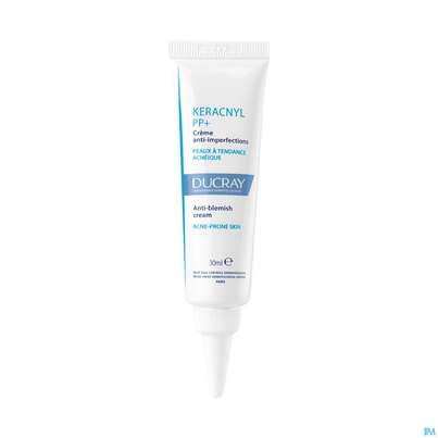 Sie sehen eine Packung Ducray Keracnyl Pp+ Creme Gegen Hautunreinheiten 30ml, Produktbild: 09 Ducray Keracnyl Pp+ Creme Gegen Hautunreinheiten 30ml, A-Nr.: 5564397 - 09