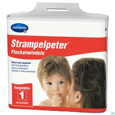 Inkontinenz Strampelpeter Flockenwindeln Staerke 1 56st, A-Nr.: 2307530 - 05