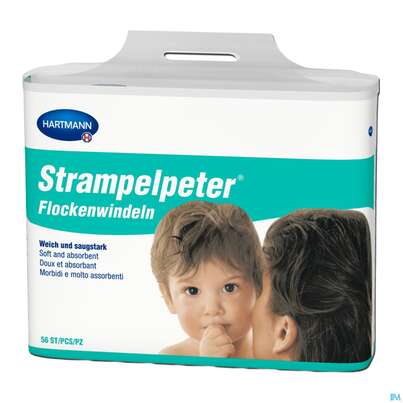 Inkontinenz Strampelpeter Flockenwindeln Staerke 1 56st, A-Nr.: 2307530 - 10