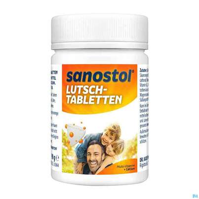 Sie sehen eine Packung Sanostol Lutschtabl -takeda 75st, Produktbild: 04 Sanostol Lutschtabl -takeda 75st, A-Nr.: 3945014 - 04
