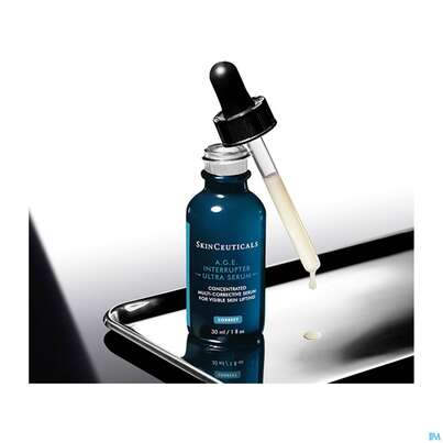 Sie sehen eine Packung Skinceuticals A.g.e Interrupter Ultra Serum 30ml, Produktbild: 04 Skinceuticals A.g.e Interrupter Ultra Serum 30ml, A-Nr.: 5905585 - 04