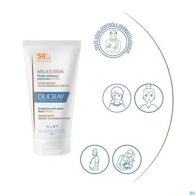 Sonnenprodukte Ducray Melascreen Fluid Spf 50+ 50ml, A-Nr.: 5712426 - 13
