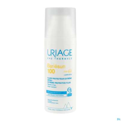 Sie sehen eine Packung Sonnenprodukte Uriage/bariesun Schutz-fluid Extrem 100 Spf50+ 50ml, Produktbild: 09 Sonnenprodukte Uriage/bariesun Schutz-fluid Extrem 100 Spf50+ 50ml, A-Nr.: 5617900 - 09