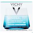 Sie sehen eine Packung Vichy Mineral 89 Creme Ohne Duftstoffe 50ml, Produktbild: 04 Vichy Mineral 89 Creme Ohne Duftstoffe 50ml, A-Nr.: 5667878 - 04