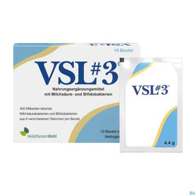 Vsl 3 Pulver Beutel 450 Milliarden +milchsaeurebakterien 10st, A-Nr.: 5461102 - 02