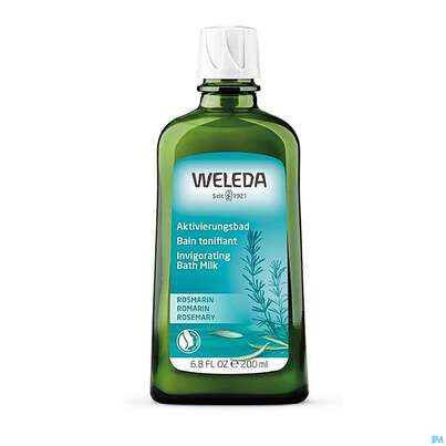 Sie sehen eine Packung Weleda Rosmarin Aktivierungsbad 200ml, Produktbild: 06 Weleda Rosmarin Aktivierungsbad 200ml, A-Nr.: 5034469 - 06