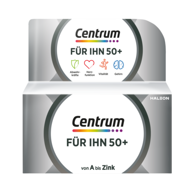 Sie sehen eine Packung Centrum Für Ihn 50+, Produktbild: 01 Centrum Für Ihn 50+, A-Nr.: 5983473 - 01