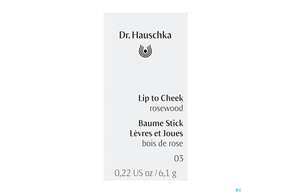 Hauschka Dr. Kosmetik 2in1 Lip To Cheek 03 Rosewood 6,1g, A-Nr.: 5835904 - 01