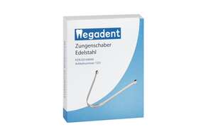 Zungenschaber Edelstahl, A-Nr.: 6124200 - 01