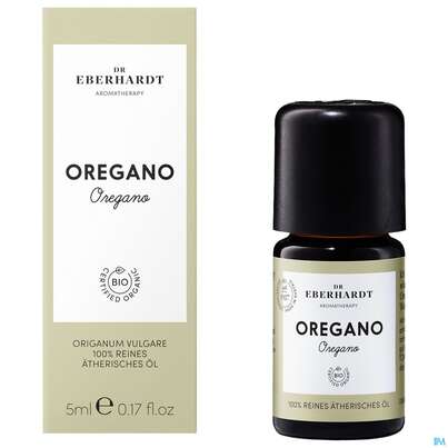 Sie sehen eine Packung Aetherische Oele Dr.eberhardt Bio Oregano 5ml, Produktbild: 04 Aetherische Oele Dr.eberhardt Bio Oregano 5ml, A-Nr.: 5765500 - 04