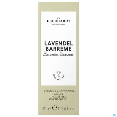 Sie sehen eine Packung Aetherische Oele Dr.eberhardt Lavendel Barreme 10ml, Produktbild: 02 Aetherische Oele Dr.eberhardt Lavendel Barreme 10ml, A-Nr.: 5766095 - 02