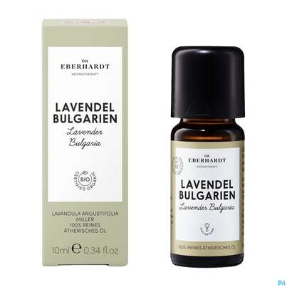Sie sehen eine Packung Aetherische Oele Dr.eberhardt Lavendel Bulgarien 10ml, Produktbild: 06 Aetherische Oele Dr.eberhardt Lavendel Bulgarien 10ml, A-Nr.: 5876932 - 06