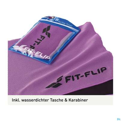 Sie sehen eine Packung Airflip Towel Pastell Flieder 1st, Produktbild: 03 Airflip Towel Pastell Flieder 1st, A-Nr.: 5954224 - 03