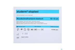 Aluderm/aluplast Wundpflaster 10x 6cm 10 Abschnitte 1pk, A-Nr.: 5650286 - 01