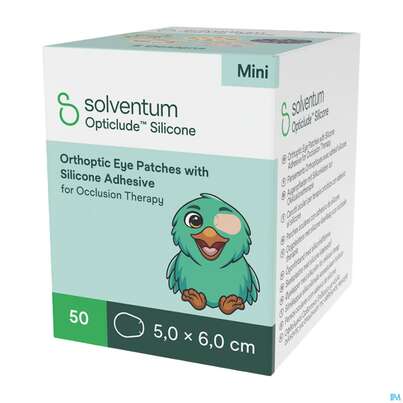 Augenpflaster Opticlude Silicone/girl Mini 5x 6cm 2737pg 50st, A-Nr.: 4531131 - 03