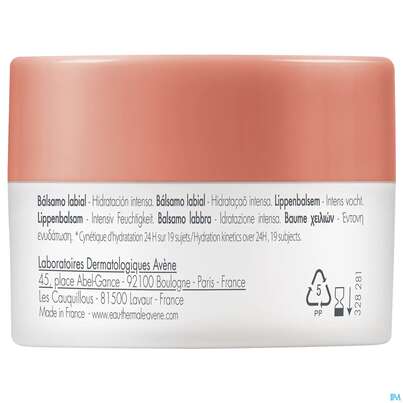 Avene Basislinie Feuchtigkeitsspendender Lippenbalsam Tiege 10ml, A-Nr.: 5939727 - 06