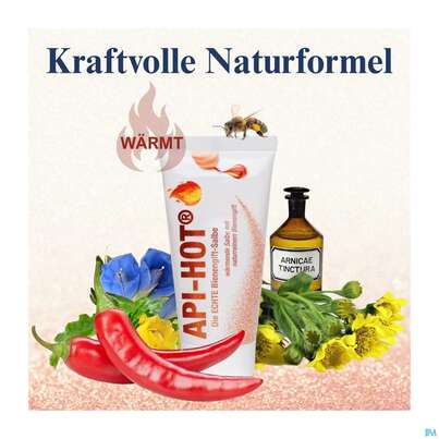 Sie sehen eine Packung Bienengift Salbe Echt Api Waermend 50ml, Produktbild: 09 Bienengift Salbe Echt Api Waermend 50ml, A-Nr.: 5849473 - 09