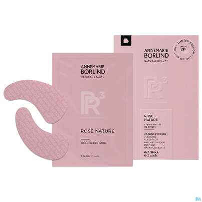 Sie sehen eine Packung Boerlind Rose Nature Augenpads 60321 6st, Produktbild: 08 Boerlind Rose Nature Augenpads 60321 6st, A-Nr.: 5801667 - 08
