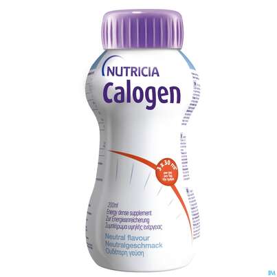 Sie sehen eine Packung Calogen 200ml Neutral 24st, Produktbild: 01 Calogen 200ml Neutral 24st, A-Nr.: 4295908 - 01