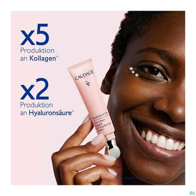 Sie sehen eine Packung Caudalie Resveratrol/lift Auge 30ml, Produktbild: 06 Caudalie Resveratrol/lift Auge 30ml, A-Nr.: 5894290 - 06