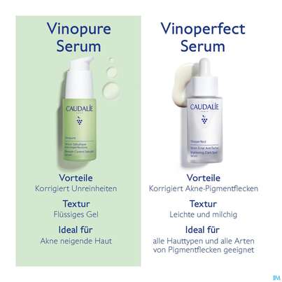 Sie sehen eine Packung Caudalie Vinopure Serum Gegen Unreinheiten Neu 30ml, Produktbild: 07 Caudalie Vinopure Serum Gegen Unreinheiten Neu 30ml, A-Nr.: 5977573 - 07