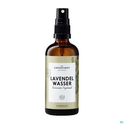 Sie sehen eine Packung Dr.eberhardt Bio Lavendelwasser 100ml, Produktbild: 02 Dr.eberhardt Bio Lavendelwasser 100ml, A-Nr.: 5767120 - 02