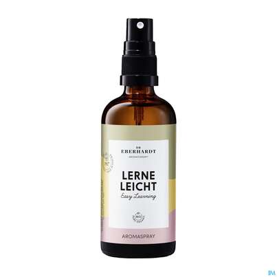 Sie sehen eine Packung Dr.eberhardt Raumspray Bio Lerne Leicht 100ml, Produktbild: 02 Dr.eberhardt Raumspray Bio Lerne Leicht 100ml, A-Nr.: 5767456 - 02