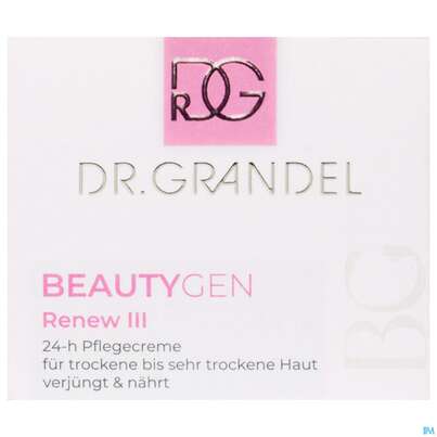 Sie sehen eine Packung Dr.grandel Beauty Gen Renew Iii 41742 50ml, Produktbild: 01 Dr.grandel Beauty Gen Renew Iii 41742 50ml, A-Nr.: 5894864 - 01