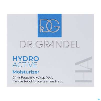 Sie sehen eine Packung Dr.grandel Hydro Active Moisturizer 41531 50ml, Produktbild: 01 Dr.grandel Hydro Active Moisturizer 41531 50ml, A-Nr.: 5893468 - 01