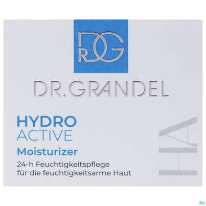 Sie sehen eine Packung Dr.grandel Hydro Active Moisturizer 41531 50ml, Produktbild: 02 Dr.grandel Hydro Active Moisturizer 41531 50ml, A-Nr.: 5893468 - 02