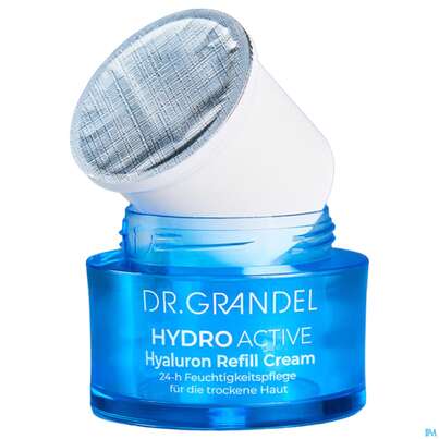 Sie sehen eine Packung Dr.grandel Hydro Active Refill Cream 41532 50ml, Produktbild: 03 Dr.grandel Hydro Active Refill Cream 41532 50ml, A-Nr.: 5893480 - 03
