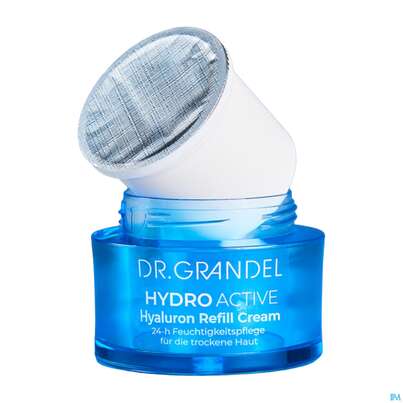 Sie sehen eine Packung Dr.grandel Hydro Active Refill Cream 41532 50ml, Produktbild: 04 Dr.grandel Hydro Active Refill Cream 41532 50ml, A-Nr.: 5893480 - 04