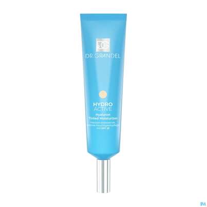 Sie sehen eine Packung Dr.grandel Hydro Active Tinted Moisturizer Spf25 41879 30ml, Produktbild: 04 Dr.grandel Hydro Active Tinted Moisturizer Spf25 41879 30ml, A-Nr.: 5967333 - 04
