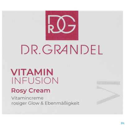 Sie sehen eine Packung Dr.grandel Vitamin Infusion Rosy Cream 41558 50ml, Produktbild: 02 Dr.grandel Vitamin Infusion Rosy Cream 41558 50ml, A-Nr.: 5893592 - 02