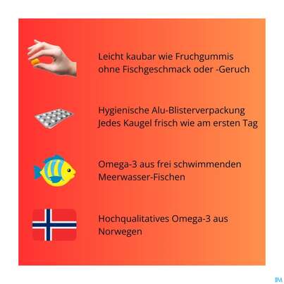 Sie sehen eine Packung Fish Oil Easy Beta Glucan 30st, Produktbild: 08 Fish Oil Easy Beta Glucan 30st, A-Nr.: 5833957 - 08