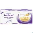 Sie sehen eine Packung Fortimel/creme Protein 125g Vanille Becher 4st, Produktbild: 01 Fortimel/creme Protein 125g Vanille Becher 4st, A-Nr.: 5894657 - 01
