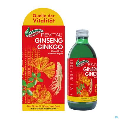 Ginseng Ginkgo Revital China Elixier Bio Wein 16% Vol. 330ml, A-Nr.: 3961697 - 04