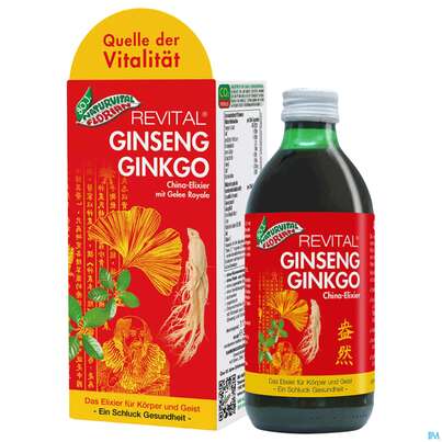 Ginseng Ginkgo Revital China Elixier Bio Wein 16% Vol. 330ml, A-Nr.: 3961697 - 06