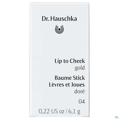 Sie sehen eine Packung Hauschka Dr. Kosmetik 2in1 Lip To Cheek 04 Gold 6,1g, Produktbild: 02 Hauschka Dr. Kosmetik 2in1 Lip To Cheek 04 Gold 6,1g, A-Nr.: 5835910 - 02