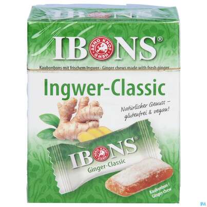 Sie sehen eine Packung Ibons Original Bonbons Classic 60g, Produktbild: 01 Ibons Original Bonbons Classic 60g, A-Nr.: 3706841 - 01